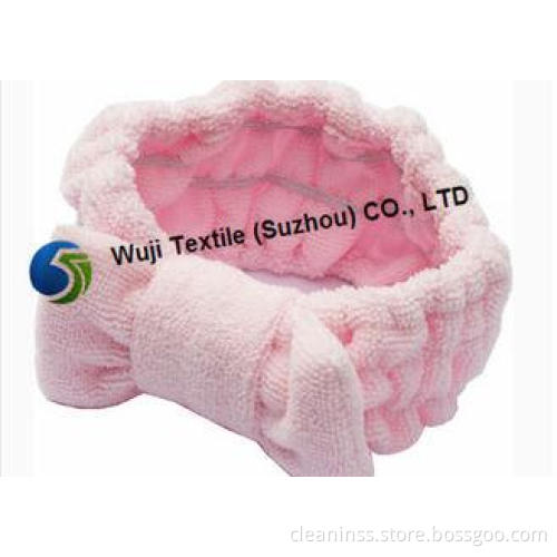 Easy for Cleaning Red Pink Microfiber Towels for Hair 80% P